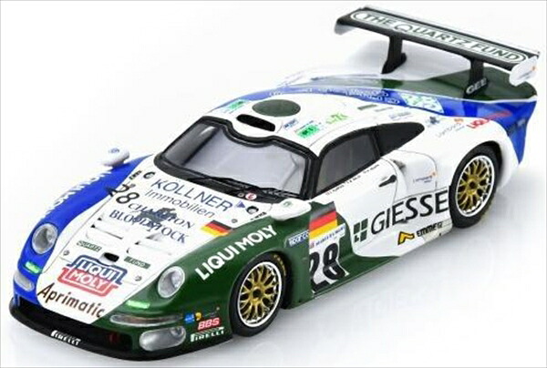【6月予約】スパーク 1/43 Porsche 911 GT1 No.28 Konrad Motorsprt 24H Le Mans 1997 F. Konrad - R. Nearn - M. Baldi 完成品ミニカー S5605