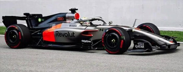 【7月予約】スパーク 1/43 アウディ Revolut R26 Barcelona F1 Pre-Season Shakedown 2026 Gabriel Bortoleto 完成品ミニカー S9394