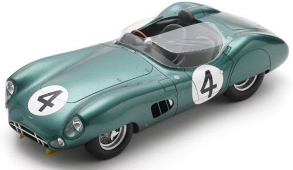 【9月予約】スパーク 1/18 アストンマーチン DBR1 ル・マン24H 1959 No.4 S. Moss - J. Fairman 完成品ミニカー 18S1217