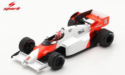 【9月取っておく】ぴかぴか光る 1/43 McLaren MP4-2 Winner F1 British GP 1984 No.8 Niki Lauda 研ぎ澄ます品ミニカー S5395