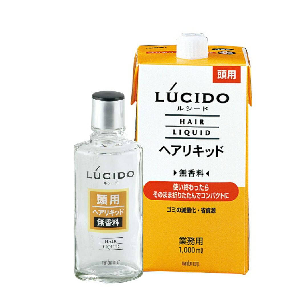 楽天市場】マンダム ルシード ヘアトニック 1000ml 無香料 業務用詰
