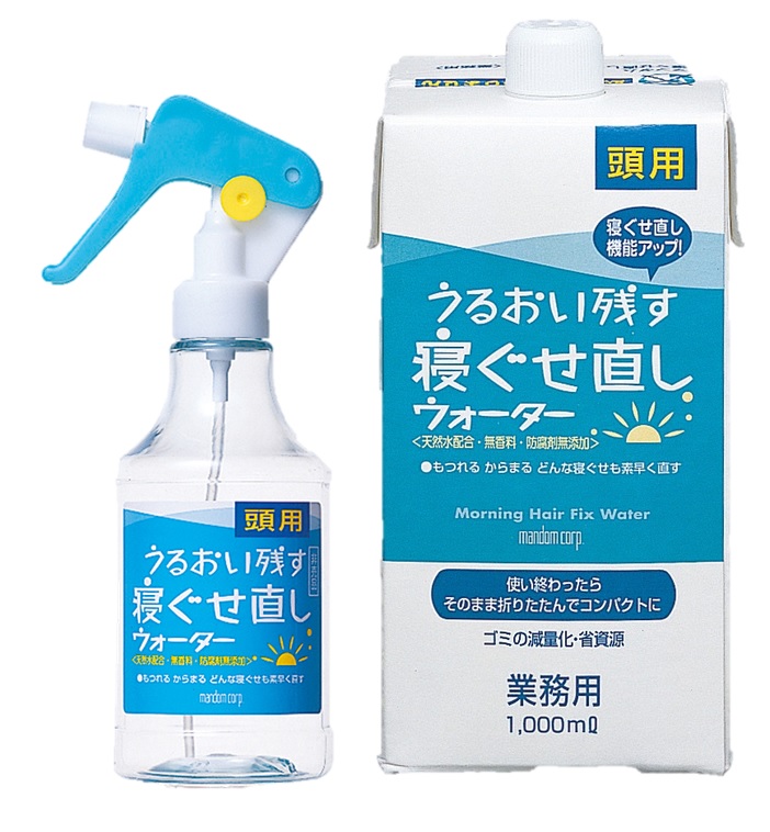 楽天市場 マンダム ねぐせ直しウォーター 1000ml 業務用詰替え Potch7