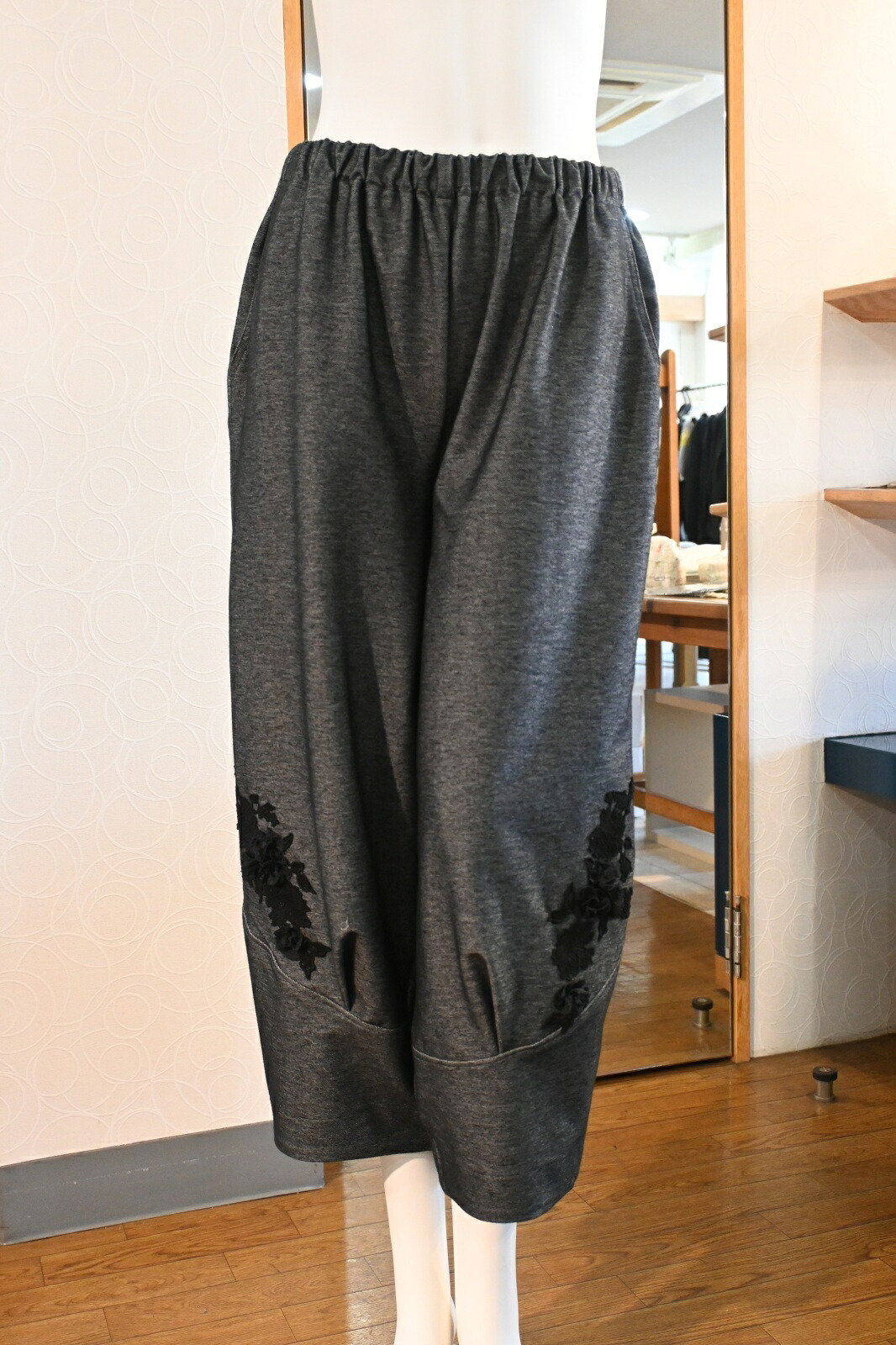 ピアリマーマ カッポー着 パンツ サルエルパンツ 日本製 高級 おしゃれ レディース 女性 かわいい 大人かわいい 上品 少数生産