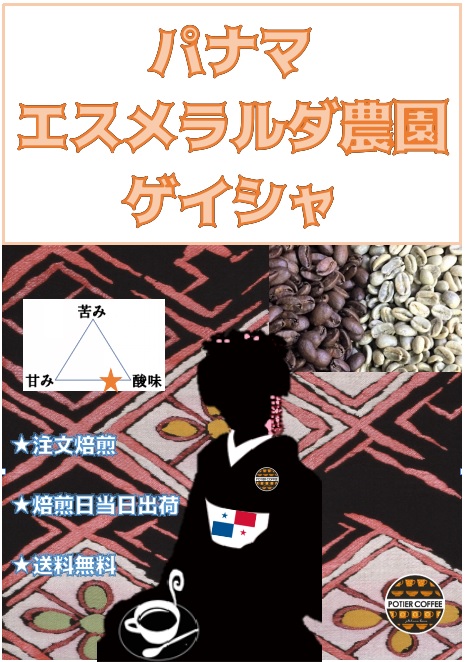 楽天市場】【送料無料】パナマ エスメラルダ 農園 ゲイシャ（100％） 500g コーヒー豆 焙煎コーヒー豆 珈琲豆 生豆 焙煎豆 豆粉 豆  ストレート コーヒー 深煎りコーヒー 自家焙煎 珈琲 焙煎 煎りたて 新鮮 中細挽き お取り寄せ 選べる焙煎度合 浅煎り 中煎り 深煎り ...