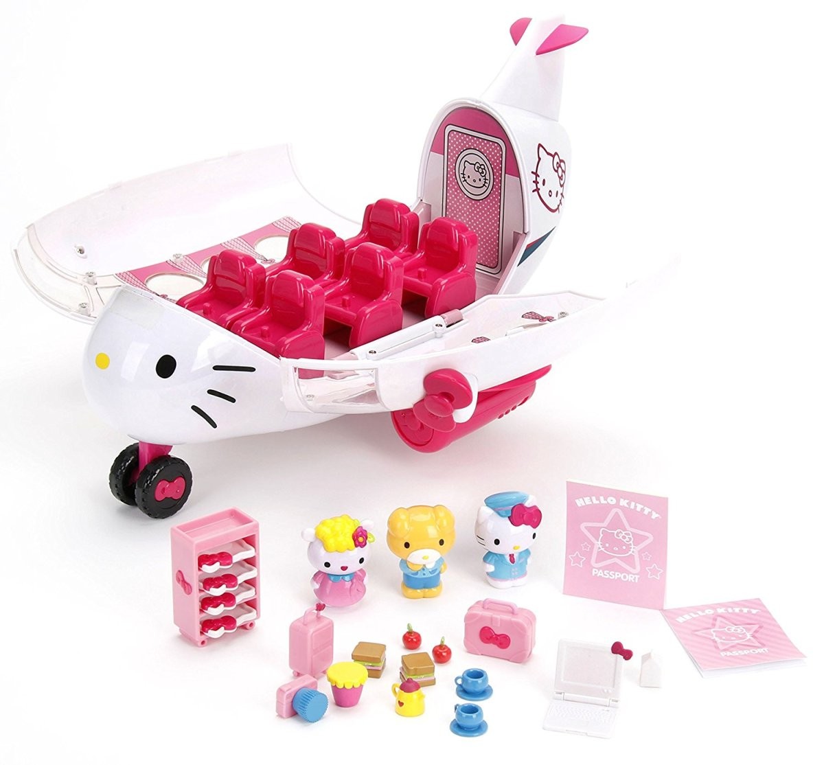 【楽天市場】jada Toys ジェイダ トイズ ハローキティ ジェット 飛行機 プレイセット Hello Kitty Jet Plane Play Set：refreeze 楽天市場店 