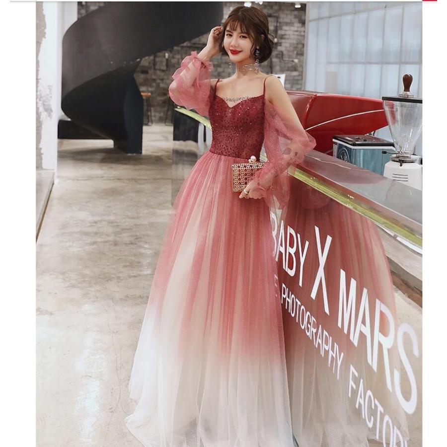 ブライズメイド ロング ドレス お揃いドレス お呼ばれ パーティードレス 大きいサイズ 二次会 結婚式 ロングドレス 演奏会 ピアノ 発表会 忘年会老人の日｜パワフル55ショップ