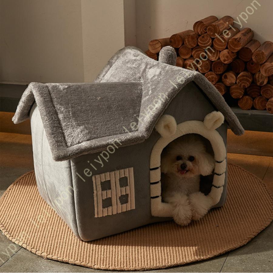 猫 臥榻 猫用 棲み家 愛玩動物臥榻 犬猫用 ドームハウス  愛玩動物棲み家 学生寄宿舎型 座布団 犬掘ったて小屋 犬 臥榻 キャットハウス 犬生あたたかい もこもこ父の日