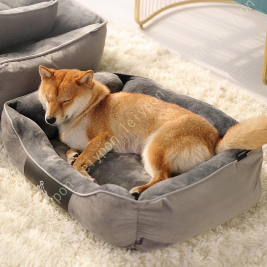 愛玩動物 臥榻 用 愛玩動物備品 からだ付き 洗える 愛玩動物 臥榻 用 愛玩動物備品 洗える 真四角臥榻 M大きさ 犬 猫 臥榻 犬備品?猫備品/座布団父の日