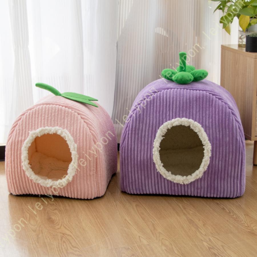 猫 臥榻 猫用 棲み家 愛玩動物臥榻 犬猫用 ドームハウス  愛玩動物棲み家 学生寄宿舎型 座布団 犬掘ったて小屋 犬 臥榻 キャットハウス 犬用寝椅子 猫備品父の日