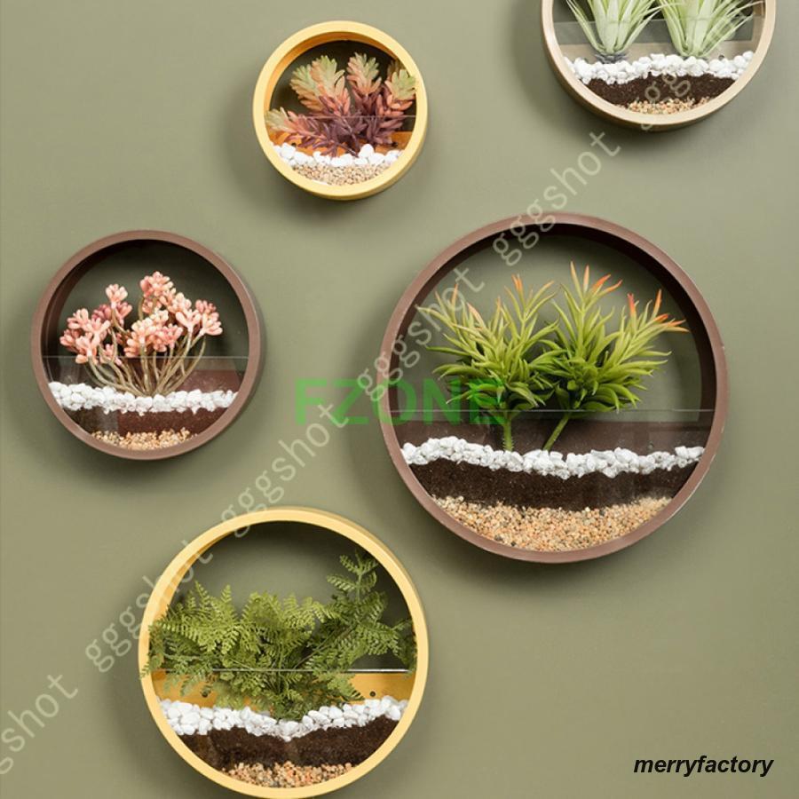 人工観葉植物 壁掛け 観葉植物 ミニ インテリア おしゃれ かわいい 雑貨 フェイクグリーン 枯れない リビング オフィス 部屋 室内 置物 装飾品 壁掛用老人の日|パワフル55ショップ