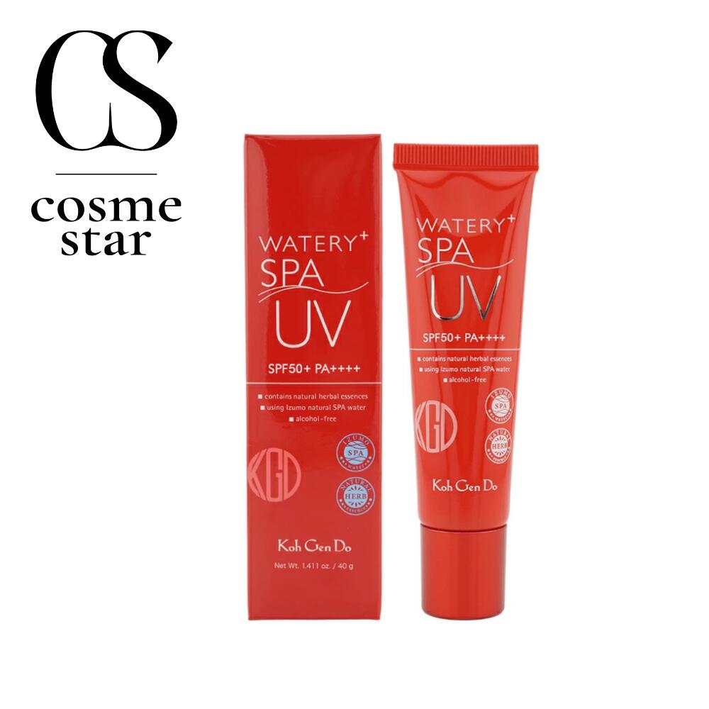 日焼け止め Koh Gen Do Watery Spa UV 40g SPF50+ Koh Gen Do Watery UV Gel Sunscreen SPF50+ PA++++ 40g