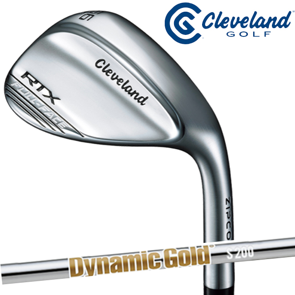 楽天市場】【圧倒的な品揃え】クリーブランド Cleveland Golf ウェッジ RTX ZIPCORE(ジップコア) ブラックサテン  ダイナミックゴールド スチールシャフト S200/X100(特注) rtxzcbs1 【20】 : パワーゴルフ（PowerGolf）