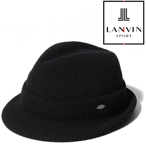 ランバン メンズ lanvin ウール中折れハット vms0312b2 【21】