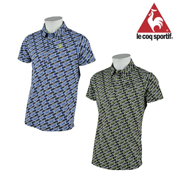 高速配送 ルコック 21年春夏モデル メンズ 半袖 Lecoq Rijoume エアロリード半袖シャツ Qgmrja38 シャツ Qgmrja38 21 ゴルフウエア メンズ 春夏 公式の Www Lexusoman Com