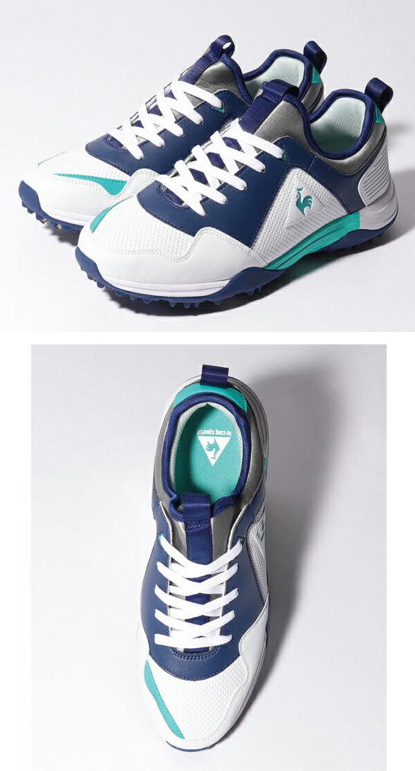 ルコック メンズ ゴルフシューズ Qq2rja01 21 ルコックスポルティフ スパイクレス 紐 Christine Coppin Com