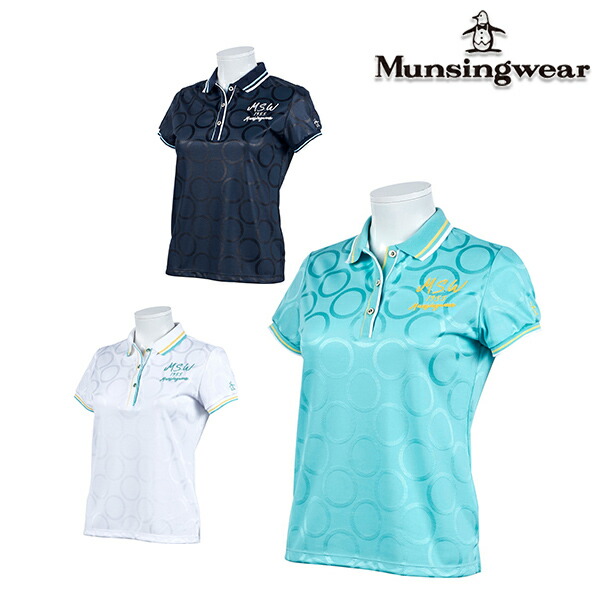 豪華 楽天市場 Web限定タイムセール 45 Off マンシングウェア 春夏モデル レディース サークル柄光沢ジャカード半袖シャツ Mgwpja08 Munsingwear ゴルフウエア レディース 春 夏 マンシング パワーゴルフ Powergolf 最安値挑戦 Lexusoman Com