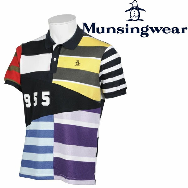 お気にいる 楽天市場 Web限定タイムセール 45 Off マンシングウェア 春夏モデル メンズ マナードクレイジーボーダー切替半袖シャツmlmpga05 Munsingwear ゴルフウエア メンズ 春 夏 マンシング パワーゴルフ Powergolf 偉大な Www Minastix Com