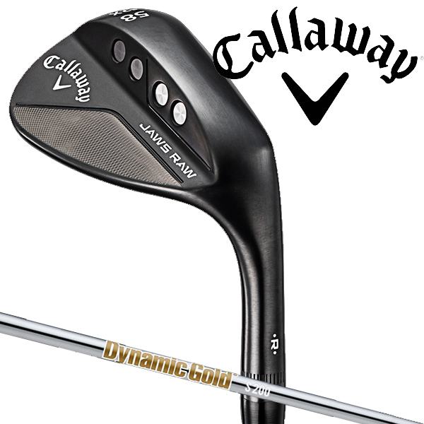 キャロウェイゴルフ メンズ ジョーズ ロウ JAWS RAW ウェッジ ブラックプラズマ Dynamic Gold S200 スチールシャフト Callaway Golf ブラック 最も優遇