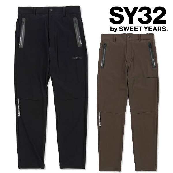 SY32 BY SWEET YEARS - coco 未使用品 エスワイサーティトゥバイスィートイヤーズ SY32 by SWEET YEARS メンズ パンツ XL 白  ホワイト ストレッチ sy-11006-1.jpg