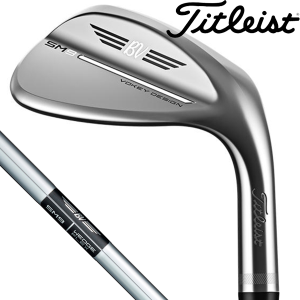 タイトリスト メンズ ウェッジ SM9 ツアークロム ダイナミックゴールド スチールシャフト S200Titleist 輸入