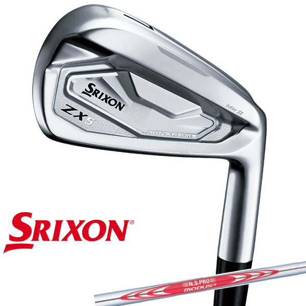 人気定番2024★新品★送料無料★ スリクソン Srixon ZX5 アイアン 単品 KBSシャフト 右利き用 2021 新モデル アイアン