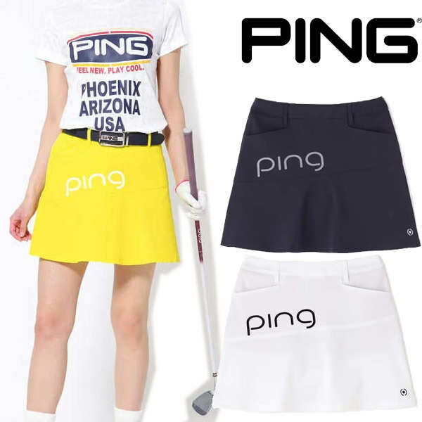 PING ロゴ入りゴルフTシャツ&スカート 2dw6223134200-1.jpg