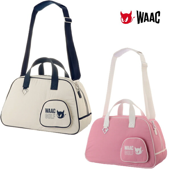 WAAC ゴルフ　ファーカートバック（ピンク） UNISEX シアーレイヤー カートバッグ ピンク/072242820