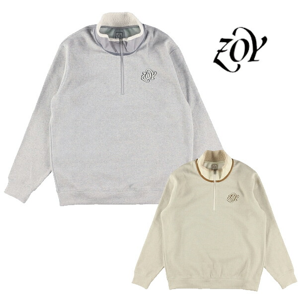 【特価】ZOY ゾーイ 秋冬モデル メンズ BOMBER HEAT 長袖プルオーバー 071434017