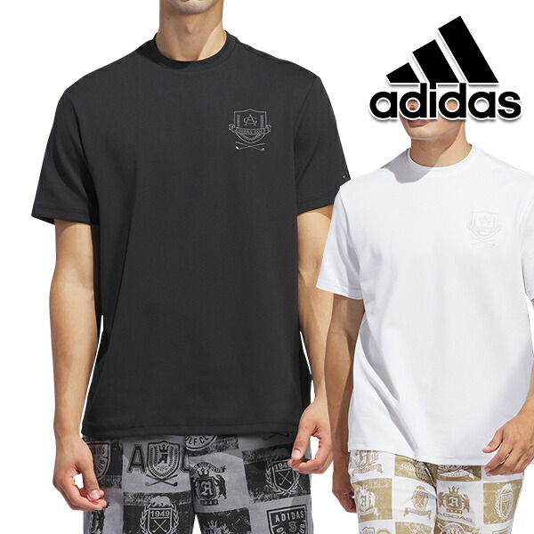 【特価】アディダスゴルフ 春夏モデル メンズ GO-TO クレスト モック 半袖シャツ KOW05 adidas golf 【24】