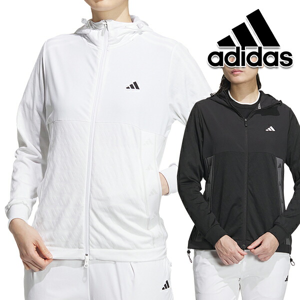 【特価】アディダスゴルフ 春夏モデル レディース ファブリックミックスストレッチ フーディー IKK63 adidas golf 【24】｜パワーゴルフ（PowerGolf） 7,854円