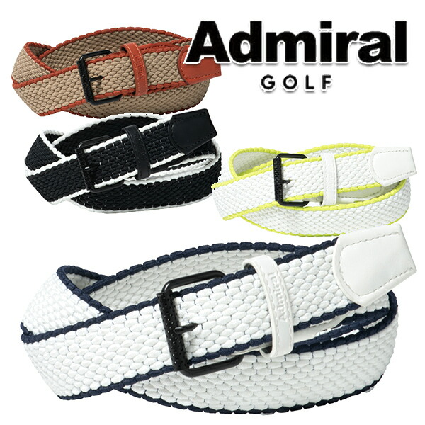 アドミラル 春夏モデル ユニセックス ゴムメッシュ ベルト ADMB4AV4 Admiral GOLF【24】