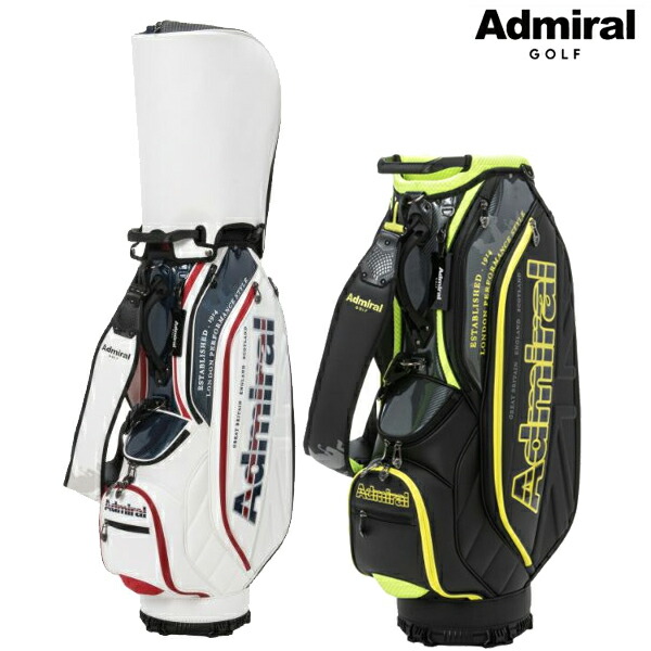 【SALE】アドミラル ゴルフ ユニセックス スポーツ スタンド キャディーバッグ ADMG3BC2 (9.5型 7分割 重量4.3kg 47インチ対応) Admiral GOLF【23】★|パワーゴルフ(PowerGolf)