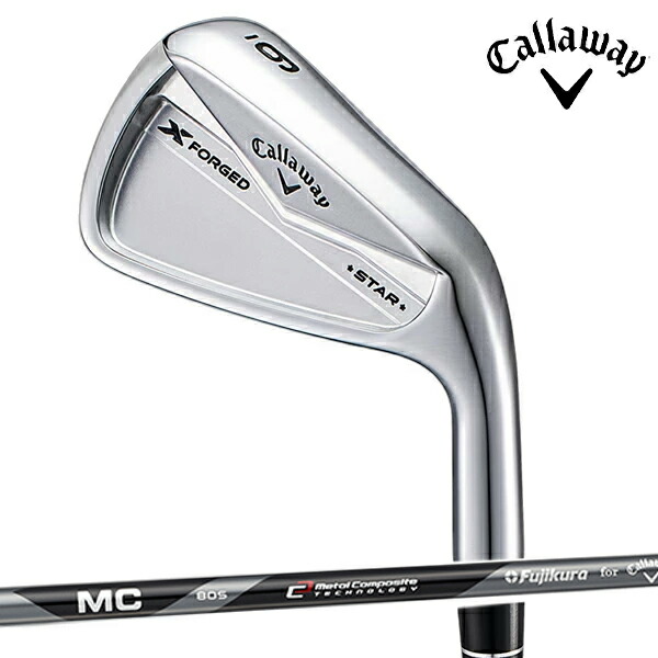 Callaway Golf -  X FORGED STAR アイアン 5~PW 2021 Callaway 日本正規品 キャロウェイ X FORGED STAR (エックス