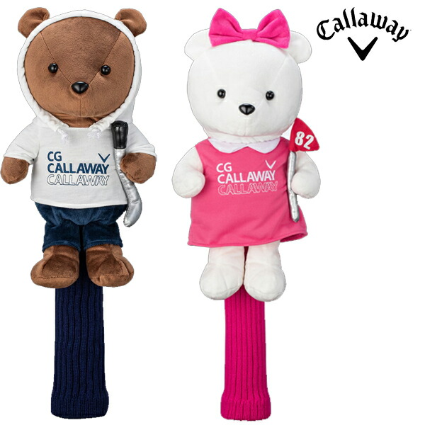 キャロウェイゴルフ 春夏モデル レディース HC CG AM BEAR DR 24 JM ドライバー用 ヘッドカバー Callaway Golf【24】