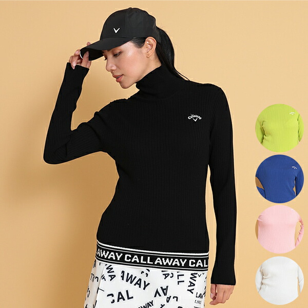 【Callaway】キャロウェイ ゴルフウェアL ボーダーニット セーター リス Callaway】キャロウェイ ゴルフウェアL ボーダーニット セーター リス