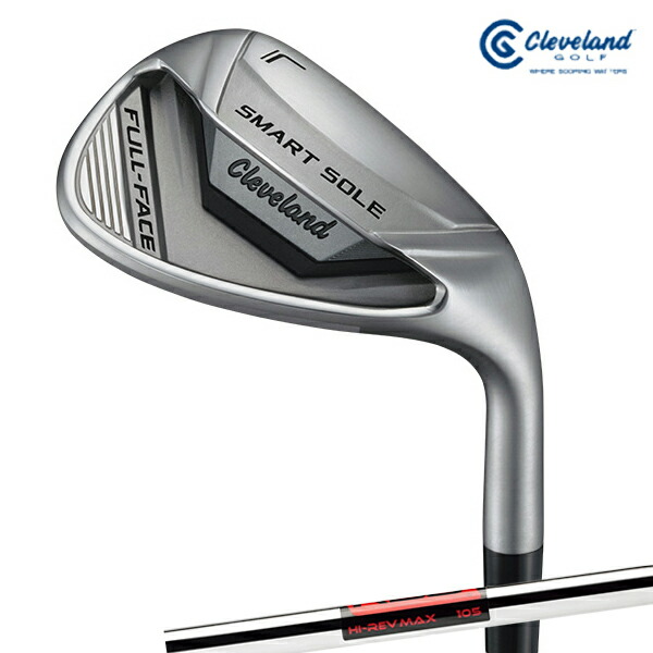 ダンロップ メンズ クリーブランド スマートソール FULL-FACE TYPE-L ウェッジ KBS Hi-Rev MAX105スチール写真矢がら Cleveland Golf【24】