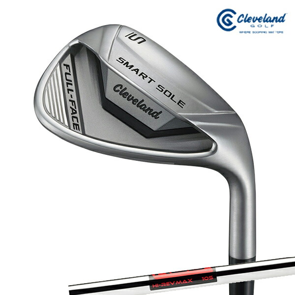 ダンロップ メンズ クリーブランド スマートソール FULL-FACE TYPE-S ウェッジ KBS Hi-Rev MAX105スチール写真矢がら Cleveland Golf【24】