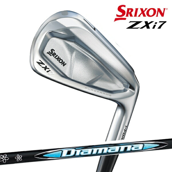 【製造業者カスタム】ダンロップ メンズ スリクソン ZXi7 アイアン 5本組(6-9、PW) アイアン仕掛ける Diamana ZXi 70 for IRON 炭素立て坑 三菱ケミカル ディアマナ【24】 ゴルフ-スポーツ・アウトドア