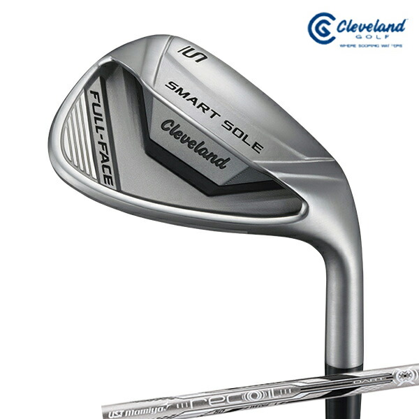 ダンロップ レディース クリーブランド スマートソール FULL-FACE TYPE-S ウェッジ UST RECOIL DART 50 WEDGE炭素矢がら Cleveland Golf【24】
