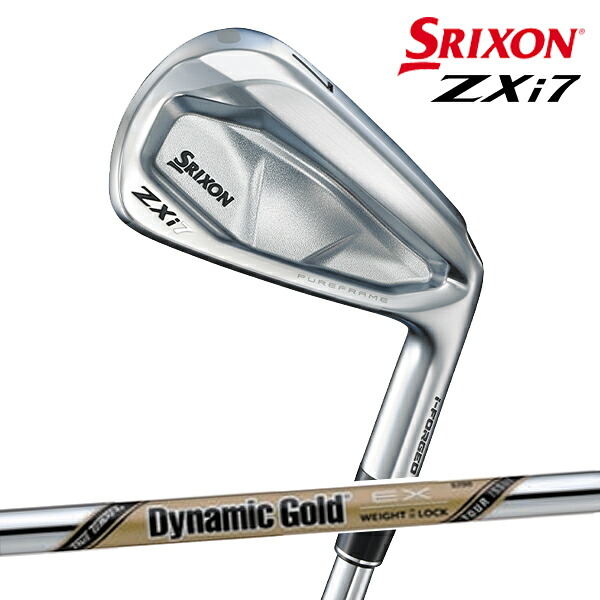 【メーカーカスタム】ダンロップ メンズ スリクソン ZXi7 アイアン 6本組(5-9、PW) アイアンセット ダイナミックゴールド EX TOUR ISSUE スチールシャフト TRUE TEMPER(トゥルーテンパー)【24】