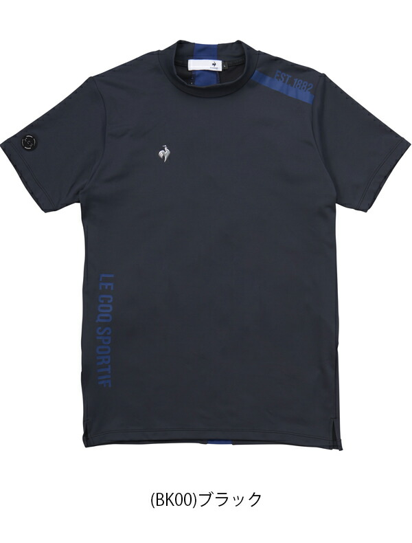 tシャツ 「RIJOUME」モックネックシャツ レディース le coq sportif golf 【RIJOUME】モックネックシャツ