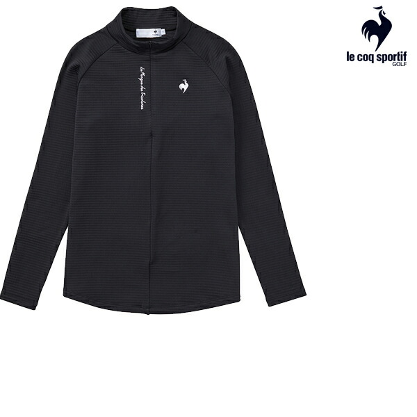 【特価】ルコック 秋冬モデルレディース ストレッチフォーサー 長袖 裏グリッド モックネック シャツ LG4FLS52L le coq sportif【24】