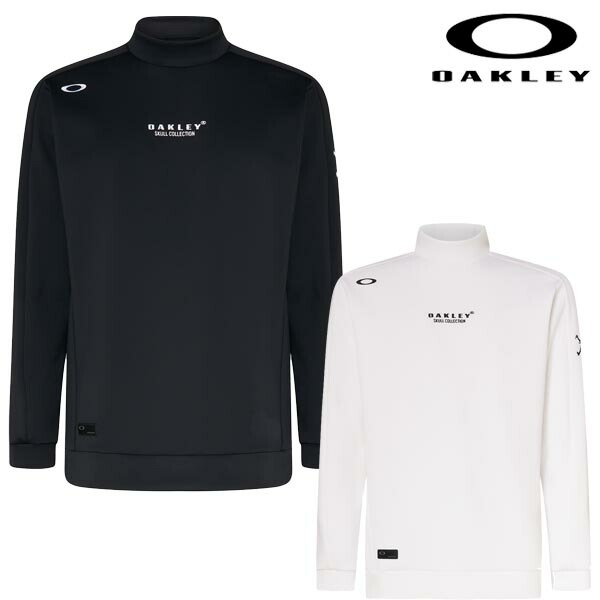 【特価】オーク材ロバート・エドワード・リー 秋冬真似形 メンズ SKULL ENDEAVOR LS MOCK 3.0 モックネック 長袖ティーシャツ FOA406957 OAKLEY【24】