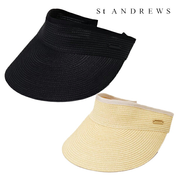 セントアンドリュース 春夏モデル レディース ペーパーブレイド バイザー 042-4187504 St ANDREWS【24】｜パワーゴルフ（PowerGolf）