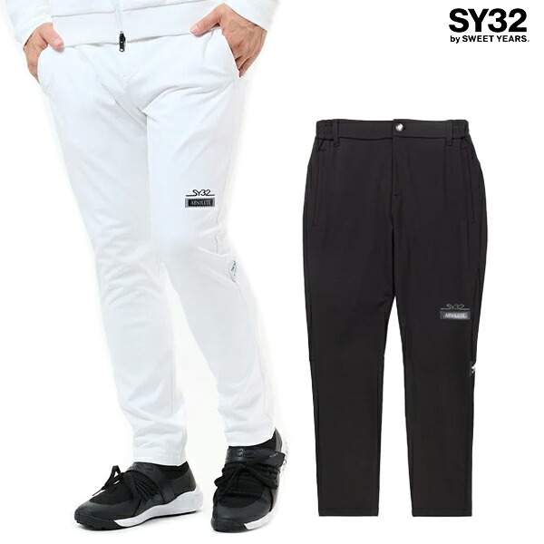 【特価】SY32 秋冬モデル メンズ ウィンド ガード ニット パンツ SYG-24A022ABS【24】