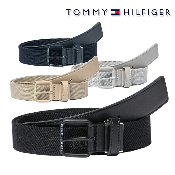 トミーヒルフィガー 春夏模範例 ユニ一発やる 天然ゴム磁気テープ 胴締め THMB4SV3 TOMMY HILFIGER【24】