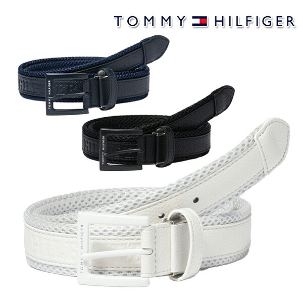 トミーヒルフィガー 春夏模範例 ユニ一発やる エア湖メッシュ 胴締め THMB4SV4 TOMMY HILFIGER【24】