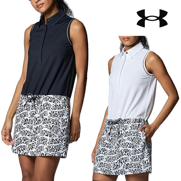 【特価】アンダーアーマー 春夏モデル レディース UAアイソチル ワードマーク スリーブレス ドレス 1384983 UNDER ARMOUR【24】|パワーゴルフ(PowerGolf)