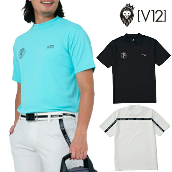 楽天市場】V12 2024年春夏モデル メンズ MONOGRAM 半袖 モック