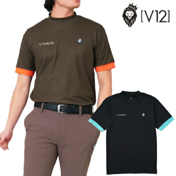 楽天市場】V12 2024年春夏モデル メンズ MONOGRAM 半袖 モック